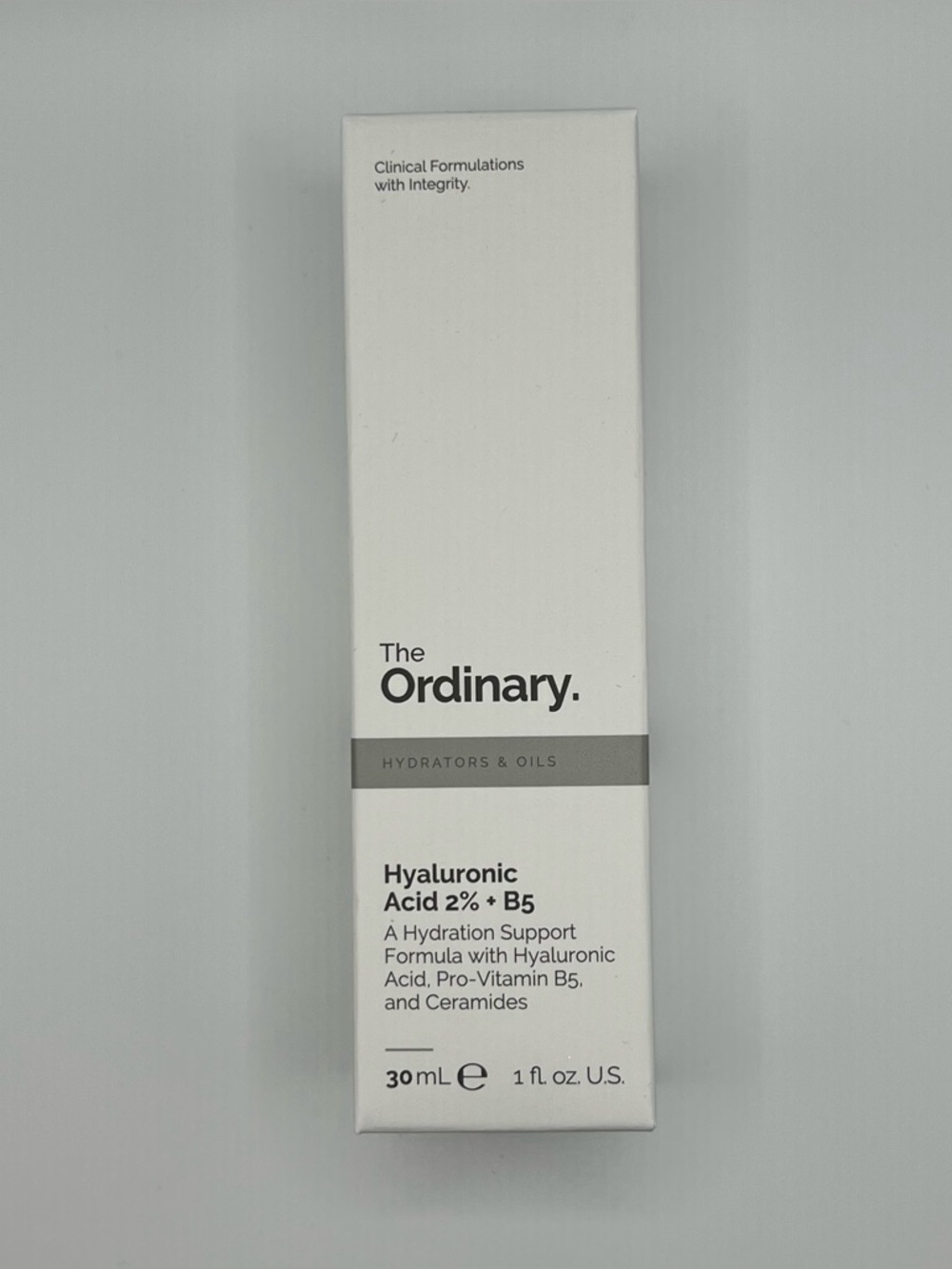 NIB The Ordinary  Hyaluronic Acid 2% + B5 Hydrating Serum with Ceramides 1oz